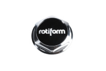 Hex Centrumkåpa ''Rotiform'' Machined Silver Rotiform